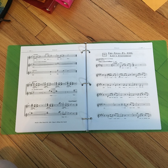 Parade The Musical Score - Picture 3 of 4